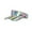 AA Silver, variant on Holographic Laser PU Leather Open Top Sun Visor Hat Womens Metallic Shiny Rave Empty Top Cap Gym