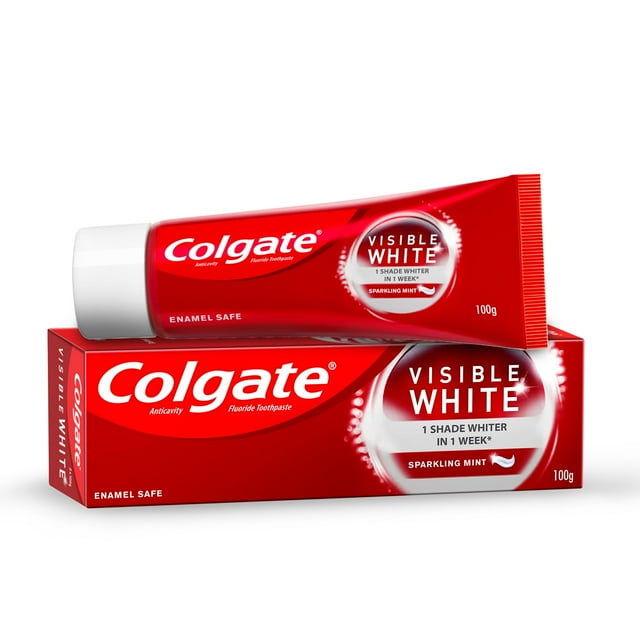 Pasta de dientes Colgate Visible White Dazzling White 100g