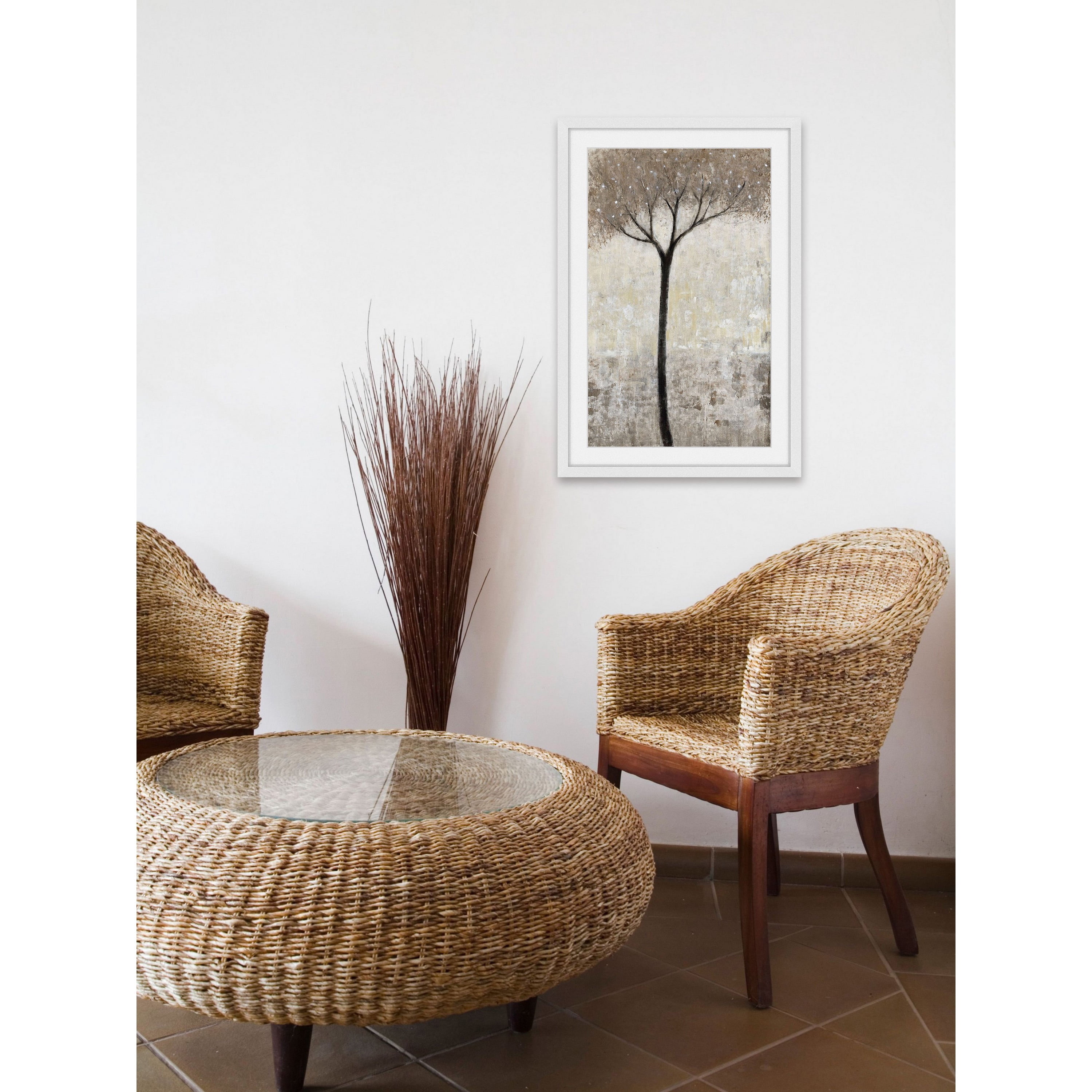 Marmont Hill "Tall Tree Bloom" Framed Painting Print
