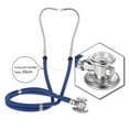 thumbnail image 4 of Professional Stethoscope Double Dual Head Colorful Multifunctional Stethoscope Health Care Blue, 4 of 4