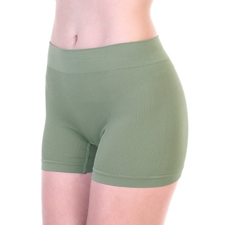 

Angelina Seamless Microfiber Boyshort Panties (6 or 12 Pack)