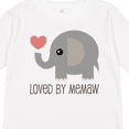 thumbnail image 4 of Inktastic Loved By Memaw grandchild Boys or Girls Long Sleeve Toddler T-Shirt, 4 of 5