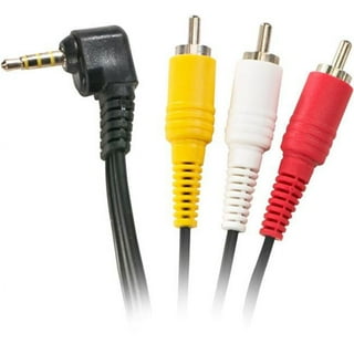 Adaptador de plug 6,3 mm a 2 jacks RCA, estéreo Steren