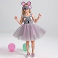thumbnail image 2 of Girls Dress Koala Dress Halloween Outfit Tutu Performance Stage Wear Cute Kids Birthday Party Wedding Dresses,Size 1-2 Years, 2 of 7