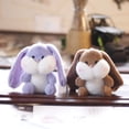 thumbnail image 5 of 1Pc 12cm Cute Kawaii Rabbit with Long Ears Plush Dolls Toys Gift Stuffed Soft Doll Gifts Gift Party Decor Kawaii Plush Keychain, 5 of 9