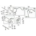 thumbnail image 2 of New Genuine Nissan Bracket-Condenser 92114JM000 / 92114-JM000 OEM, 2 of 10