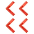 thumbnail image 1 of koolsoo 4Pcs 3/4-inch 90 Degree Positioning Squares Angle Woodworking Carpenter Clamping, 1 of 9
