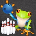 thumbnail image 3 of CafePress - Bowling Frog Dark T Shirt - Men's Classic Graphic Cotton T-Shirt, 3 of 4