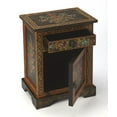 thumbnail image 2 of Butler Specialty Bihar Hand Painted Chest In Brown, 2 of 6