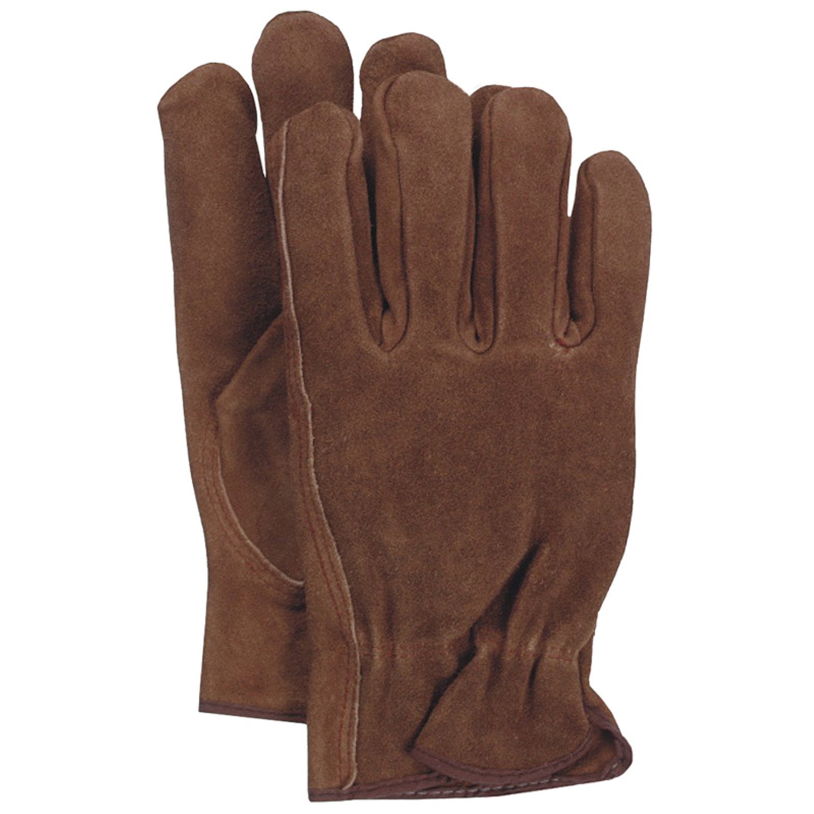 Boss Men's Indoor/Outdoor Driver Work Gloves Brown L