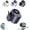 Gray, variant on Car Clip on Air Conditioner Fan with LED Display, Portable USB Mini Fan 360° Rotatable, Semiconductor CoolingFan for Car, Outdoor, Office, Personal Hands-Free ClipFan (Purple)