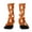 Gold&07#0708K, variant on Halloween Socks Funny Ghost Pumpkin Socks Witch Graphic Mid Calf Spooky Novelty Cozy Women Men Crew Socks White