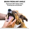 thumbnail image 4 of 4pcs Dog and Dog Silicone Toothbrush Ergonomic Design for Finger, 4 of 5