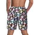 thumbnail image 4 of Uemuo Panda And Glasses Pattern Mens Swim Trunks Quick Dry Board Shorts with Mesh Lining, Stretch Beach Shorts Quick Dry No-Chafing Board Shorts-XX-Large, 4 of 9