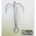 thumbnail image 2 of KUFA Crochets en Acier Galvanisé, 8 Pouces H x 5 Pouces L, 2 of 2