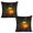 Frog Pumpkin Witch Hat 2, variant on fantasy spooky pumpkin Linen toss pillowcase decoration pillowcase gifting preferred 18x18 inch cushion cover sofa pillowcase sofa bedroom living room car