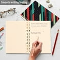 thumbnail image 4 of FORMRS 1-Subject Spiral Notebook 8" x 5" College Ruled 60 Refillable Sheet, 2 Pack, Abstract Stripes, 4 of 7