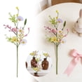 thumbnail image 1 of zhangmingg Easter Egg Floral Picks Spring Bouquet Insert Arrangement for Home Party Centerpiece Table Display, 1 of 8