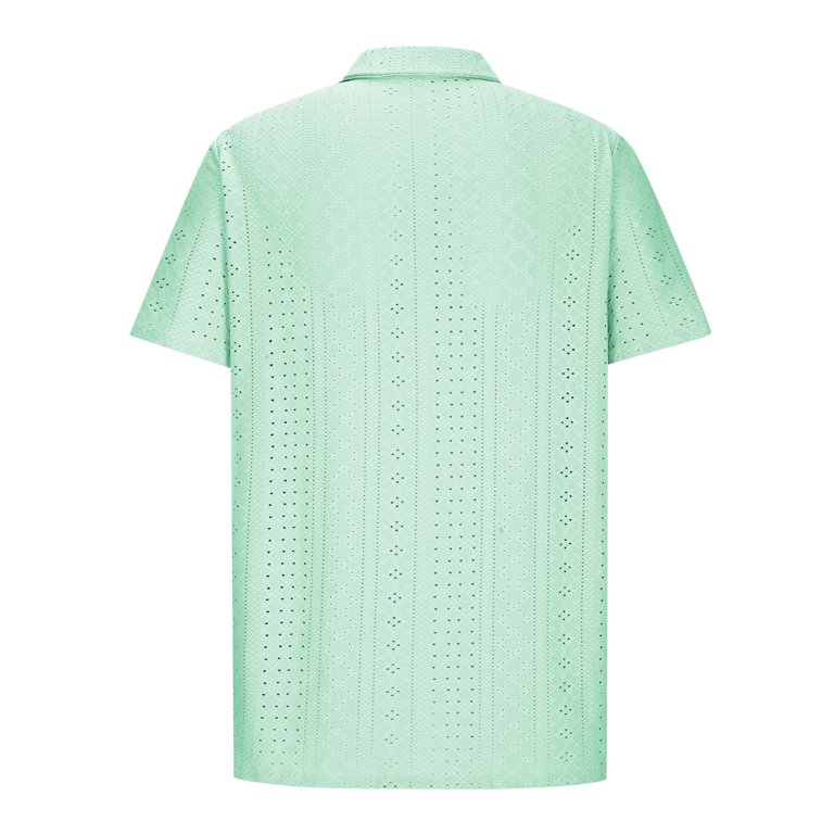 トップス digne / sheer shirt - moss green digne / sheer shirt - moss green