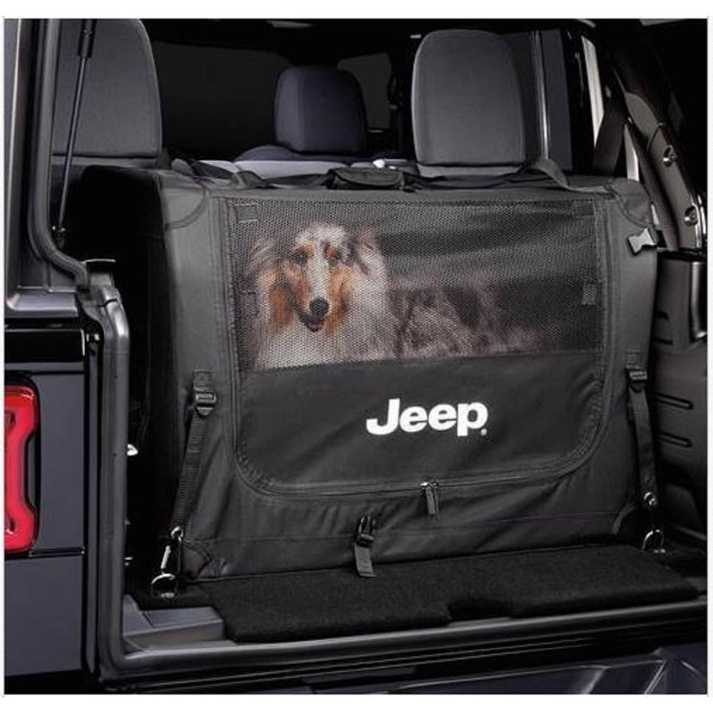 Jeep® Performance Accessories Mopar Part 82213729AB Jeep Pet Kennel