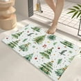 thumbnail image 5 of Dmlowu Christmas Tree Doormat, Soft Non Slip Christmas Bathroom Rugs, 16x24" Quicker Dry Christmas Front Door Mat, Washable Rug for Bathroom Bedroom, Merry Christmas Welcome Mat, 5 of 6