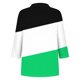 thumbnail image 4 of Camiseta de Solapa de Cuello en V de la Manga Superior de 3/4 de las Mujeres, Uso Diario Cómodo Casual, 4 of 9