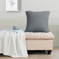 thumbnail image 2 of Home Soft Things Faux Fur Throw Pillow Cover 2 pcs Set - Cloudburst - 20'' x 20'', 2 of 8