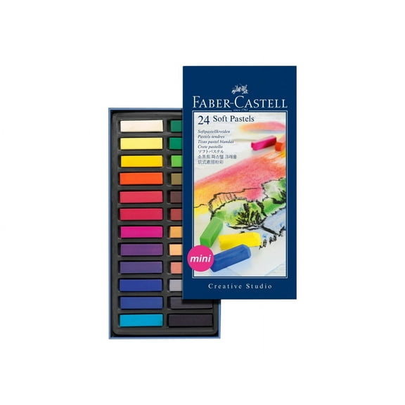 Faber-Castell - Crayon - soft pastel (pack of 24)
