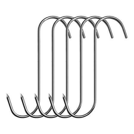 

Gwong 2Pcs Strong Anti-deform Lightweight Water Proof Meat Hanger Household Supplies Hook