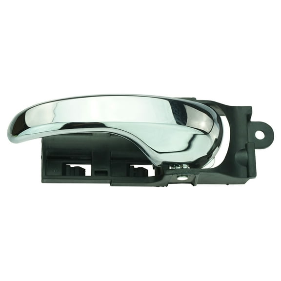 TRQ Door Handle Front Inner Chrome Driver Side Left LH LF for Ford F150 F250LD DHA49687 Fits select: 2004 FORD F-150 HERITAGE