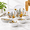 Autumn Sunflower, variant on 12-piece Dinnerware - Sunflower Bird Plates And Set