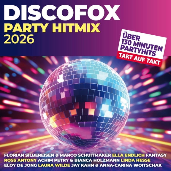 Various Artists Discofox Party Hitmix 2026 (CD)