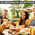 thumbnail image 3 of 18Pcs Metal Ice Cube,Reusable Whiskey Stones,Stainless Steel Ice Cubes,Refreezable Chilling Ice Cubes,Metal Chilling Rocks with Tongs and Drawstring Bag for Whiskey Vodka Juice Milk Soda, 3 of 7