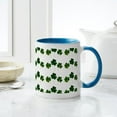 thumbnail image 6 of CafePress - St Patricks Day Shamrocks Mugs - 11 oz Ceramic Mug - Novelty Coffee Tea Cup, 6 of 6
