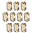 thumbnail image 1 of Sew On Crystals Glass Rhinestones Clothes Decorations Sewing Beads Sewing Accessory 10pcs Sew On Rhinestones Crystals Shiny Buttons Decoration For DIY Crafts Clothes Shoes Bags, 1 of 8