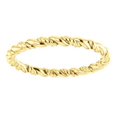 thumbnail image 3 of FB Jewels 14K Yellow Gold Rope Eternity Wedding Ring Band Size 7, 3 of 3