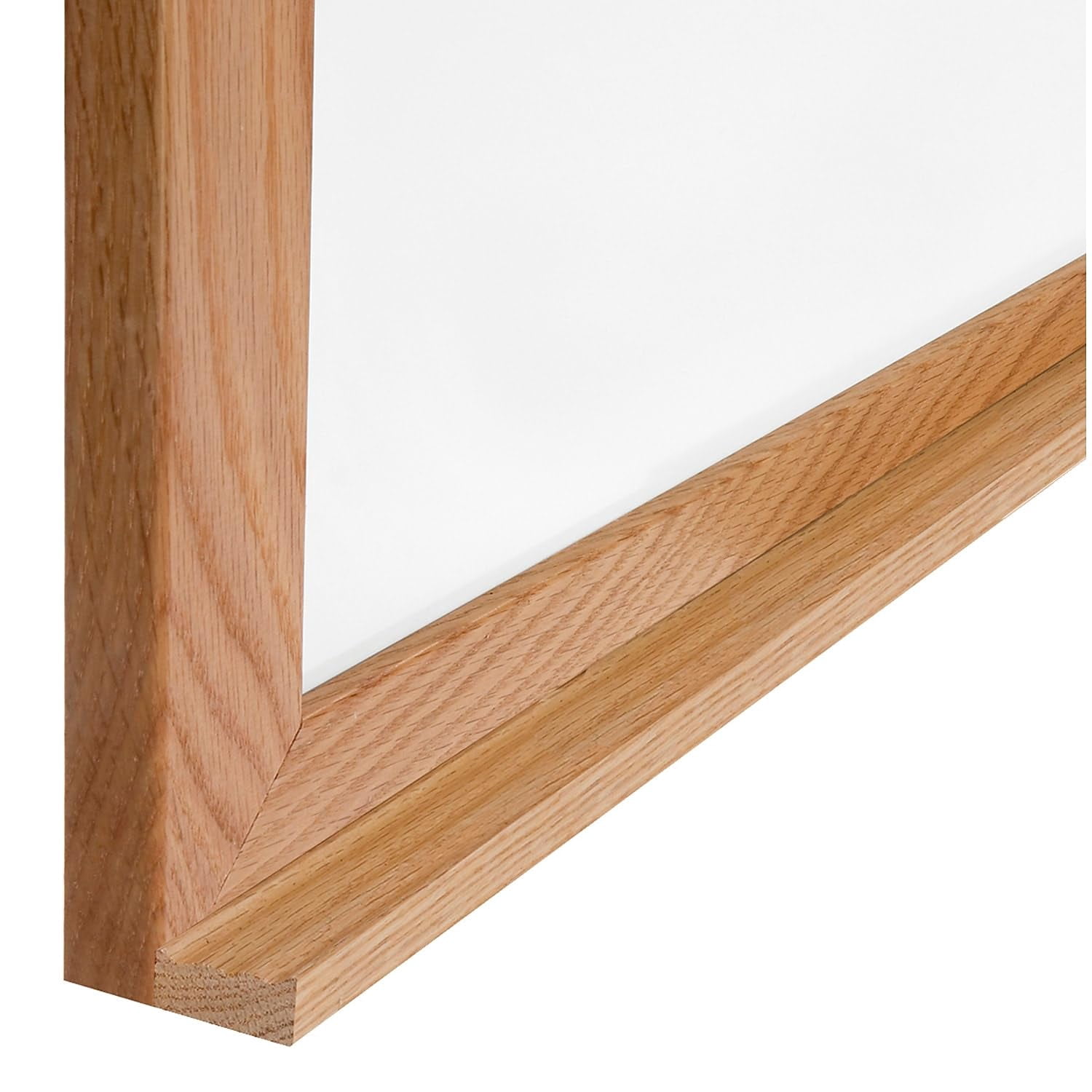 Melamine Whiteboard w/Wood Frame, 18" x 24"