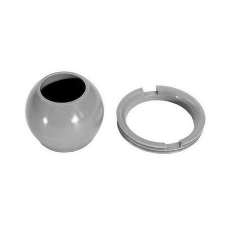 

Eyeball & Retaining Ring - Grey