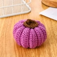thumbnail image 3 of 3D Pumpkin , Fluffy Plush Pumpkin Stuffed Animal, Perfect for Home Decor, Halloween, Christmas or Birthday Party (Purple,3.14 Inch), 3 of 3