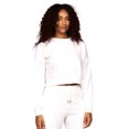 thumbnail image 2 of Juice Womens Catalina Crew Neck Crop Sweatshirt, 2 of 5