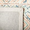 thumbnail image 6 of SAFAVIEH Micro-Loop Handan Southwestern Area Rug, Blue/Green, 5' x 5' Square, 6 of 7