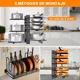 thumbnail image 4 of Organizador Vertical Para Ollas Y Sartenes Ajustable 8 Capas, 4 of 8