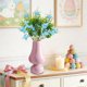 thumbnail image 4 of Jarrón con Flores Artificiales Decoración Del Hogar Inserto de Mariposas de Pascua, Jarrones Decorativos de 48 cm para Decoración Del Hogar Arreglo de Mesa Y Decoración de Primavera, 4 of 6