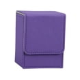 thumbnail image 4 of Cajas de de cartas Caja de almacenamiento de de cartas coleccionables para cartas con mangas Cartas deportivas Púrpura CUTICAT Cajas de cartas, 4 of 8