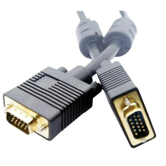 AV STAR - Premium 15 Pin VGA (D Sub) Male to Male Monitor Lead, 10m Black
