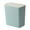 Blue, variant on PHIGZNT Mini Trash Can - Black Square Small Garbage Can, 0.4 Gallons Perfect for Office, Bathroom, Kitchen Countertop Desk Organizer Storage Pink One Size