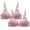 Pink, variant on XMMSWDLA Women's Comfort Bra Underwire Support Seamless 2-Pack T-Shirt Bras Push Up Smoothing Everyday Bras for Older Women Bras for Women No Underwire