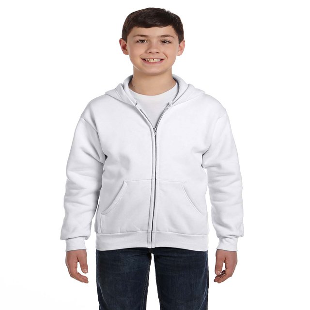 ComfortBlend Sweat à Capuche Zippé Complet pour Garçon EcoSmart, Style P480