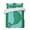 Turquoise Green, variant on Quilts King Size, Orange Green Palm Tree Soft Comforter Bedding Set for Bed, Summer Beach Coastal Modern Art Lightweight Quilted Bedspread with Pillow Cover(2 Pieces) for All Season, 96x106 Inch