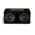 thumbnail image 2 of Kicker Dual 12 Inch Comp Bass Package 44DCWC122 with CXA8001 and amp wire kit, 2 of 8